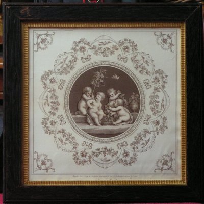 Print - (Cherubs) - Bartolozzi